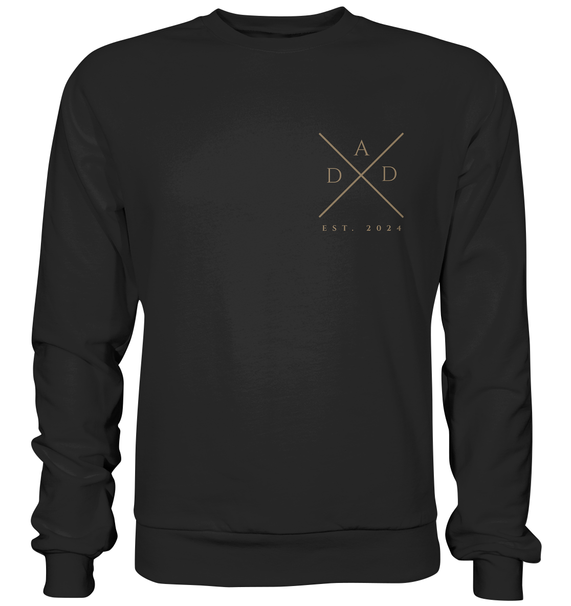 DAD_CROSS, Datum personalisierbar - Premium Sweatshirt