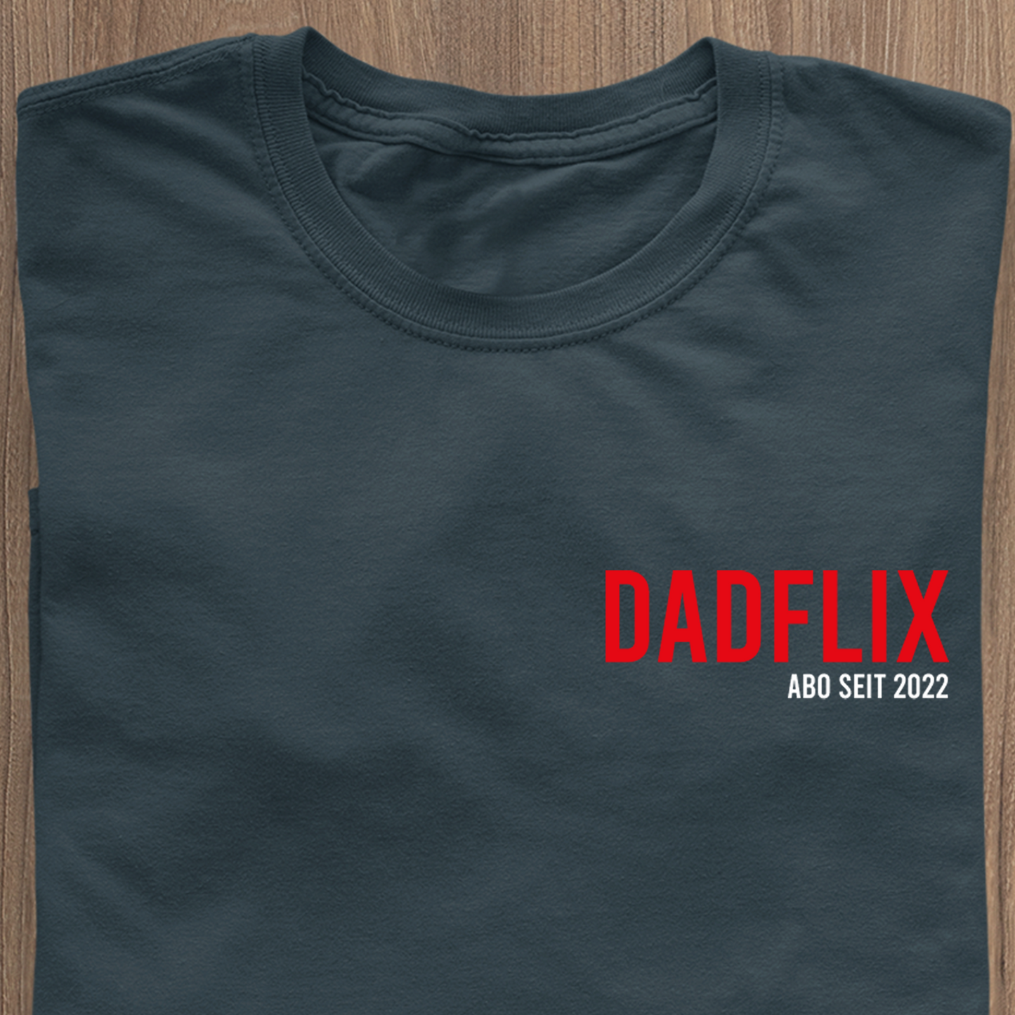 DADFLIX ABO SEIT T-Shirt - Datum personalisierbar