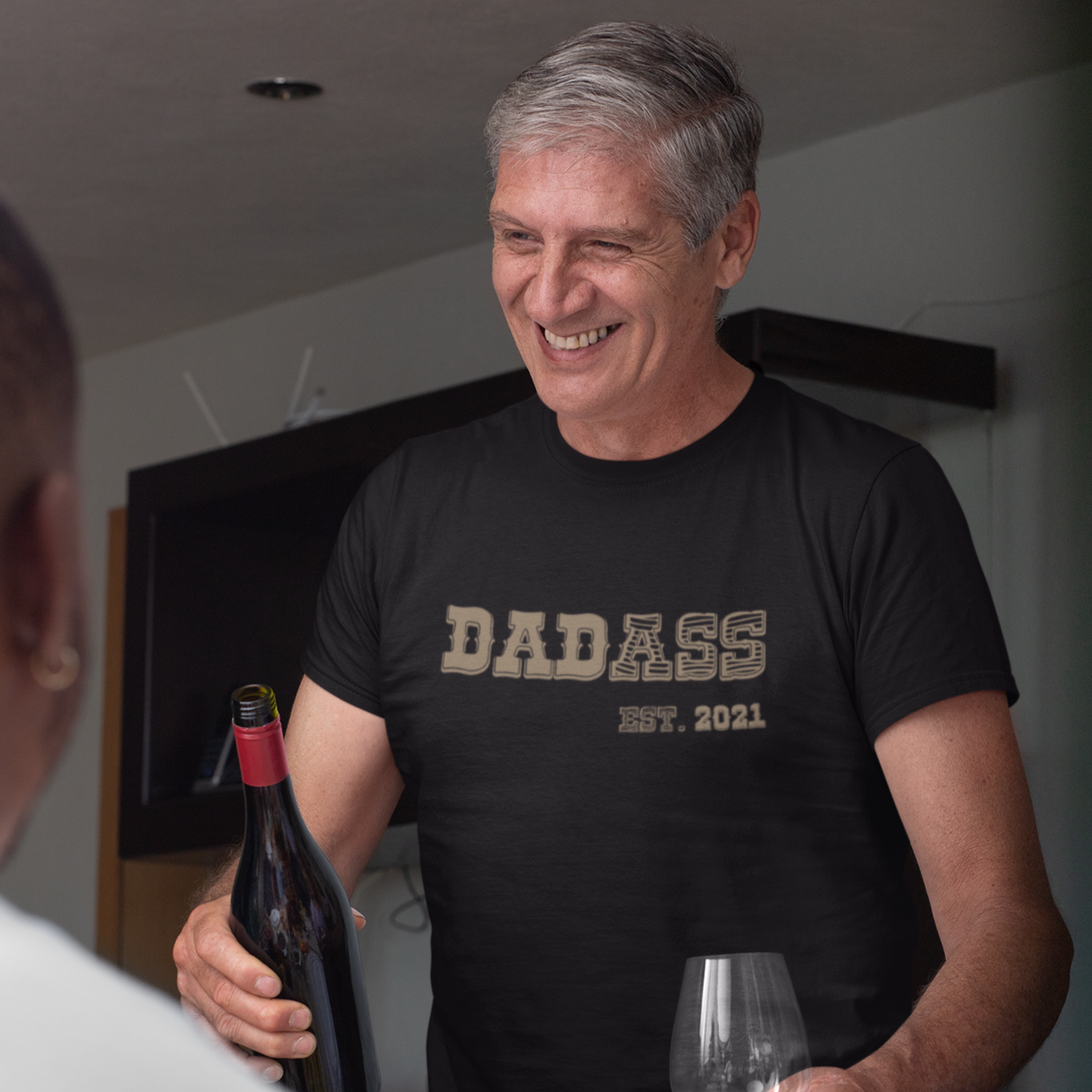 DadAss T-Shirt - Datum personalisierbar